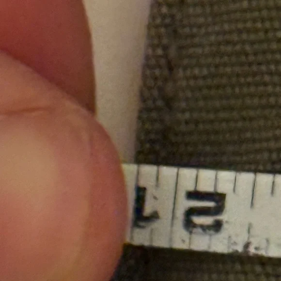 Men's Olive Dark green Carhartt Cargo Shorts - Picture 6 of 6